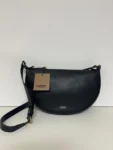 foto frontale Borsa BURBERRY Mezza Luna in Pelle Martellata