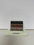 Portacarte BURBERRY in Tessuto Check e Pelle