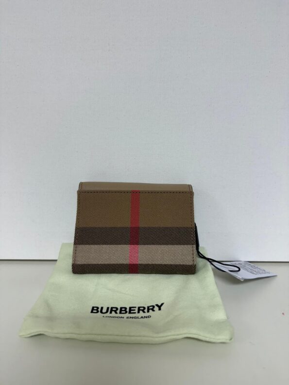 foto di Portafoglio BURBERRY Donna in Tessuto Check